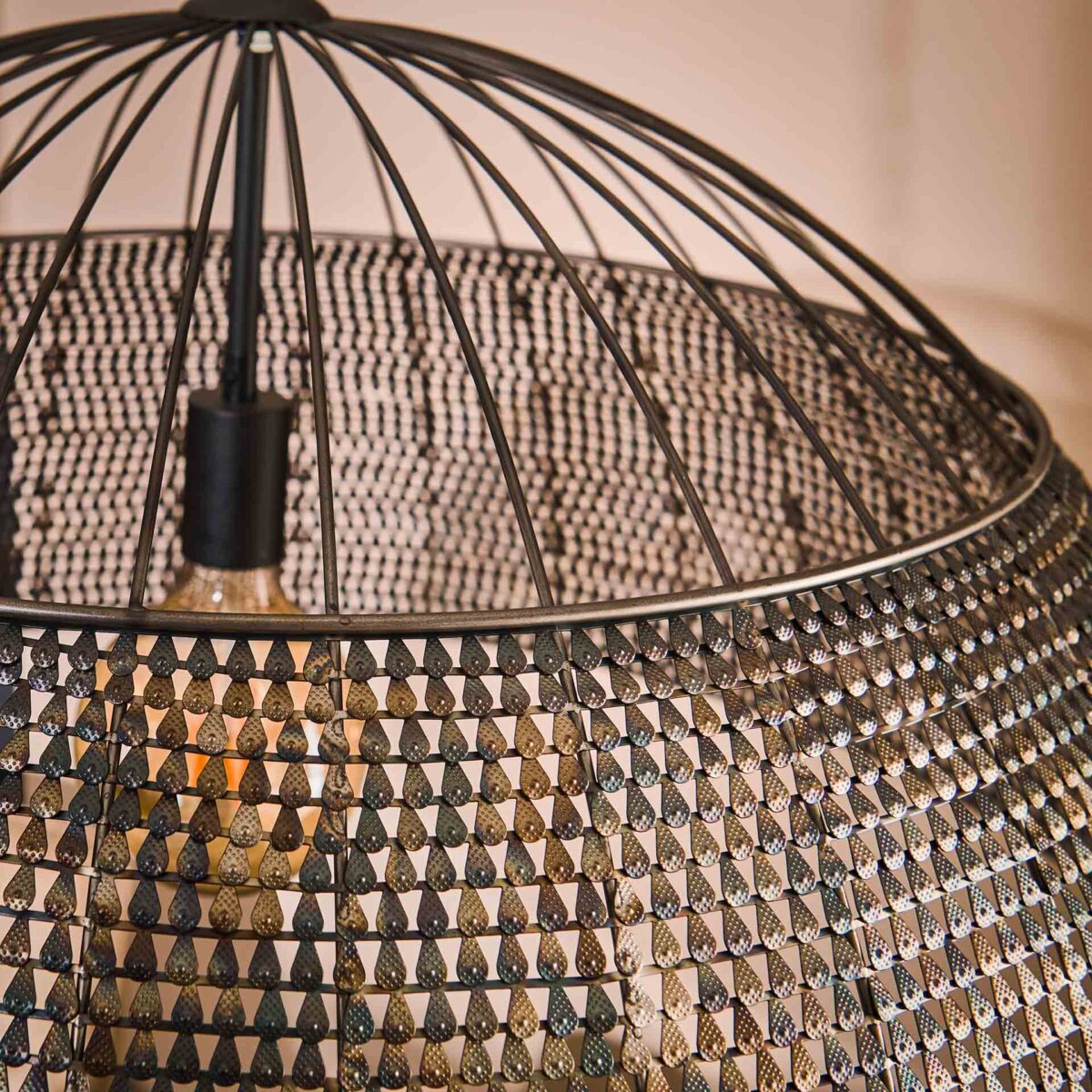 Lampe suspendue Ø80 armor / Black Brun – Image 5