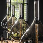 Lampe suspendue 4L drop smoke glass / Arctic Noir – Image 3
