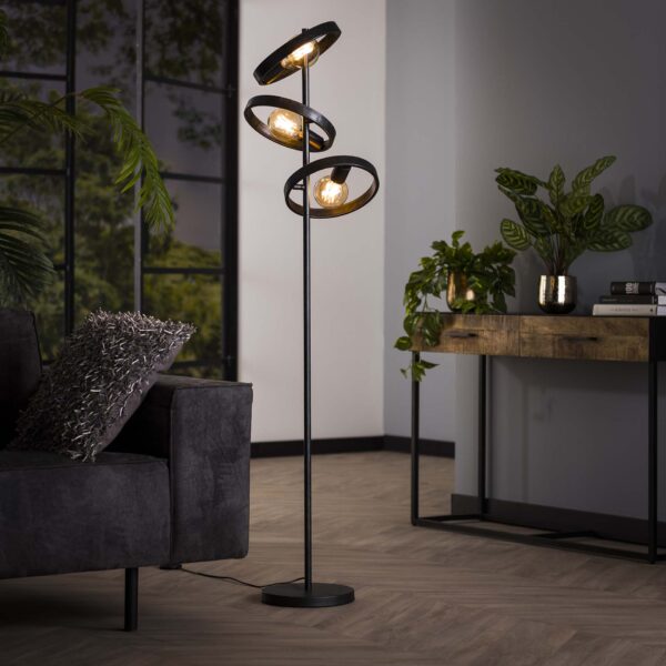 Lampadaire 3L hover / Charbon de bois
