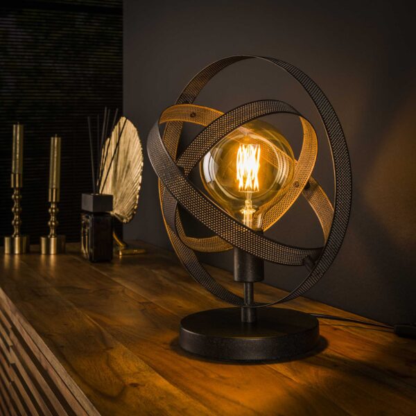Lampe de table cosmos mesh / Arctic Noir