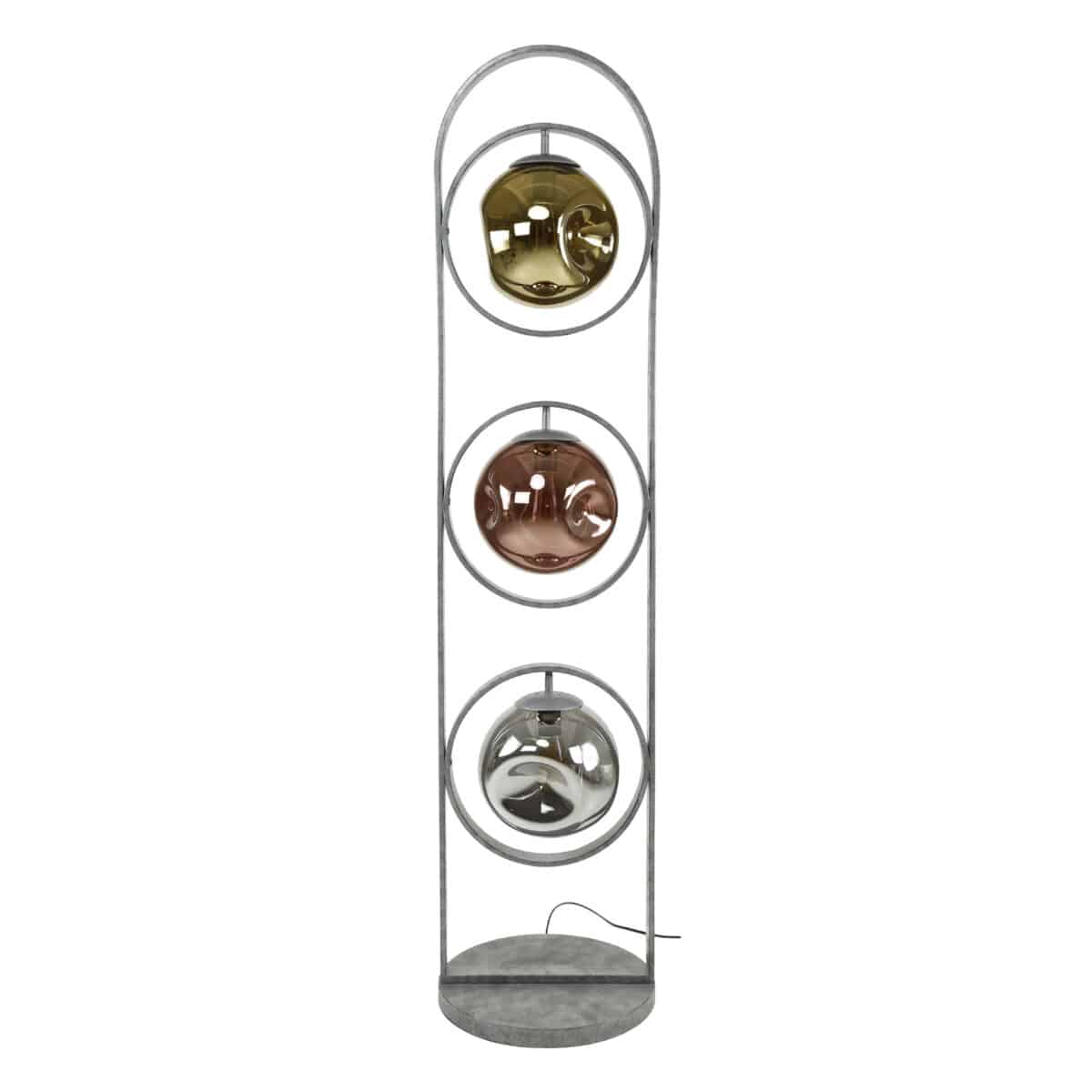 Lampadaire 3L stellar / Argent antique – Image 3