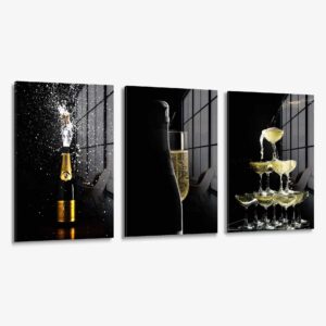 Lot: "Champagne" (3x) – Verre