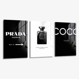 Lot: Black Fashion (3x) – Verre