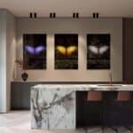 Lot: "Butterfly Art" (3x) – Verre – Image 3