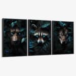 Lot: "Jungle Animals II" (3x)