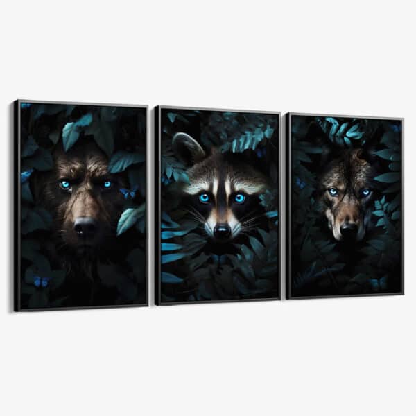 Lot: "Jungle Animals II" (3x)