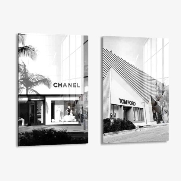 Lot: "Fashion Stores" (2x) – Verre