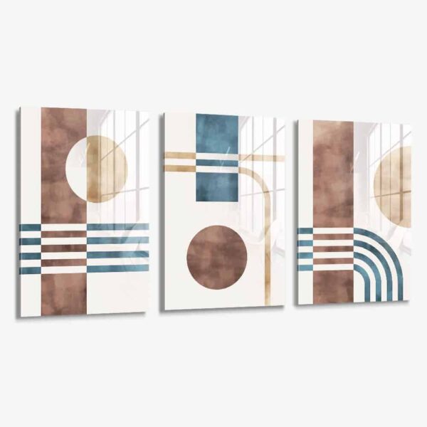 Lot: "Enigmatic Constructions" (3x) – Verre