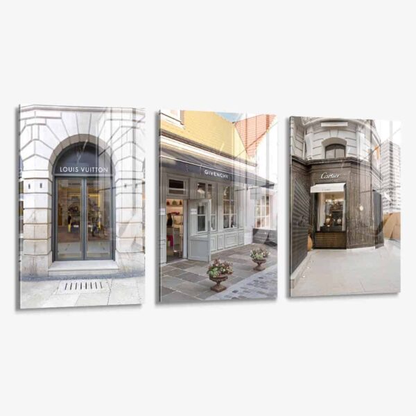 Lot: "Fashion Stores" (3x) – Verre