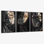 Lot: "Golden Faces" (3x)