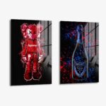 Lot: "Red luxury" (2x) – Verre