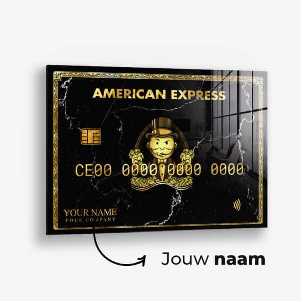 Custom AMEX (Gold) – Verre