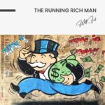 The Running Rich Man – Verre – Image 5