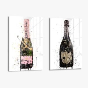 Lot: "His & Hers" (2x) – Verre