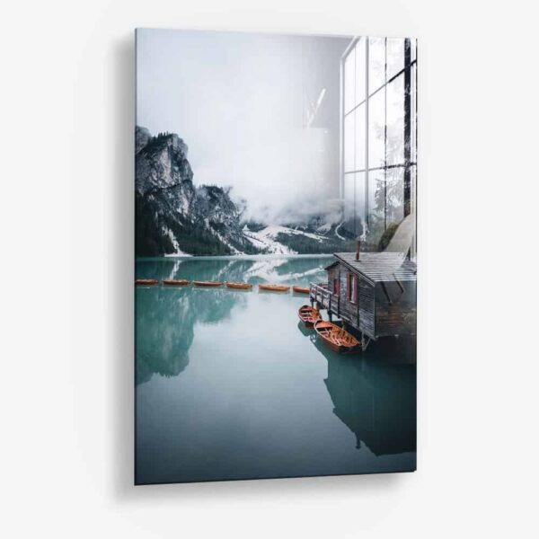 Mountain Lake II – Verre