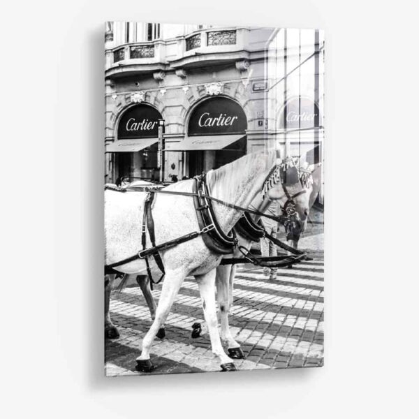 French Horses – Verre