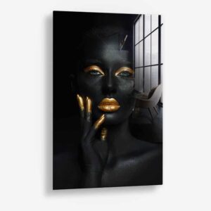 Golden Woman I – Verre