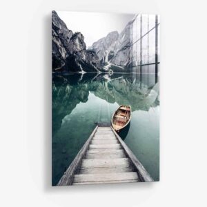 Boat At The Lake – Verre