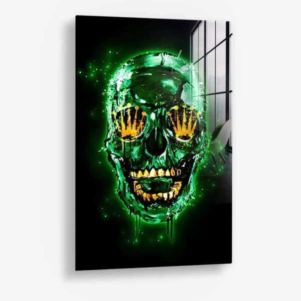 Green Skull (Limited Edition) – Verre