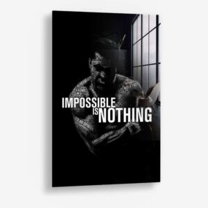 Impossible is Nothing – Verre