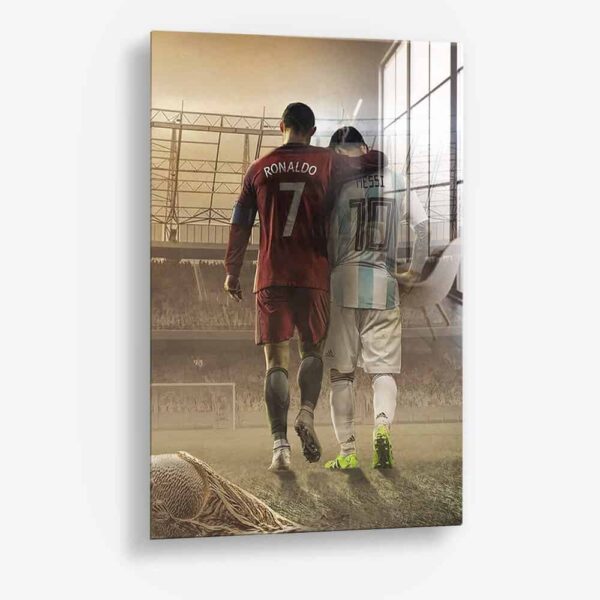 Messi and Ronaldo – Verre