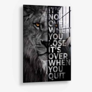 Never Give Up – Verre