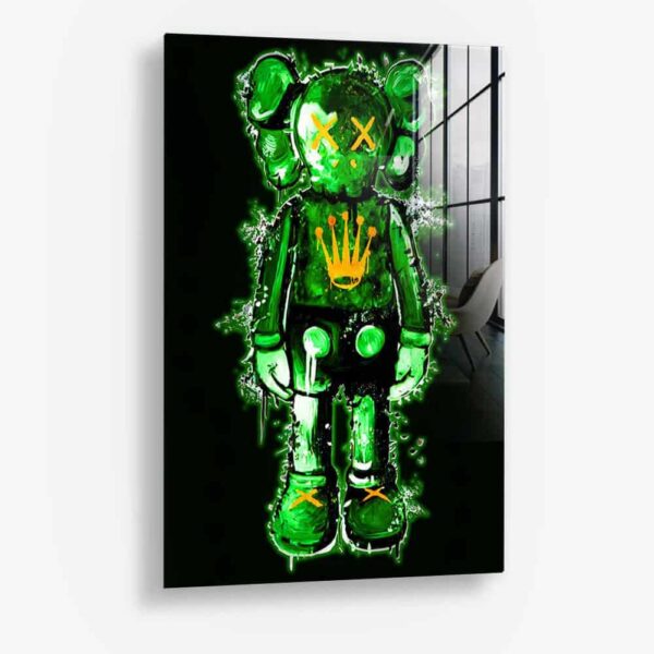 Green Hype Figure (Limited Edition) – Verre