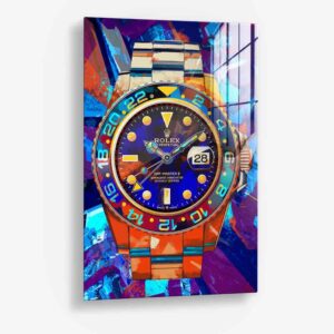 The Colored Watch – Verre