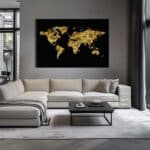 "Golden World Map" – Image 3