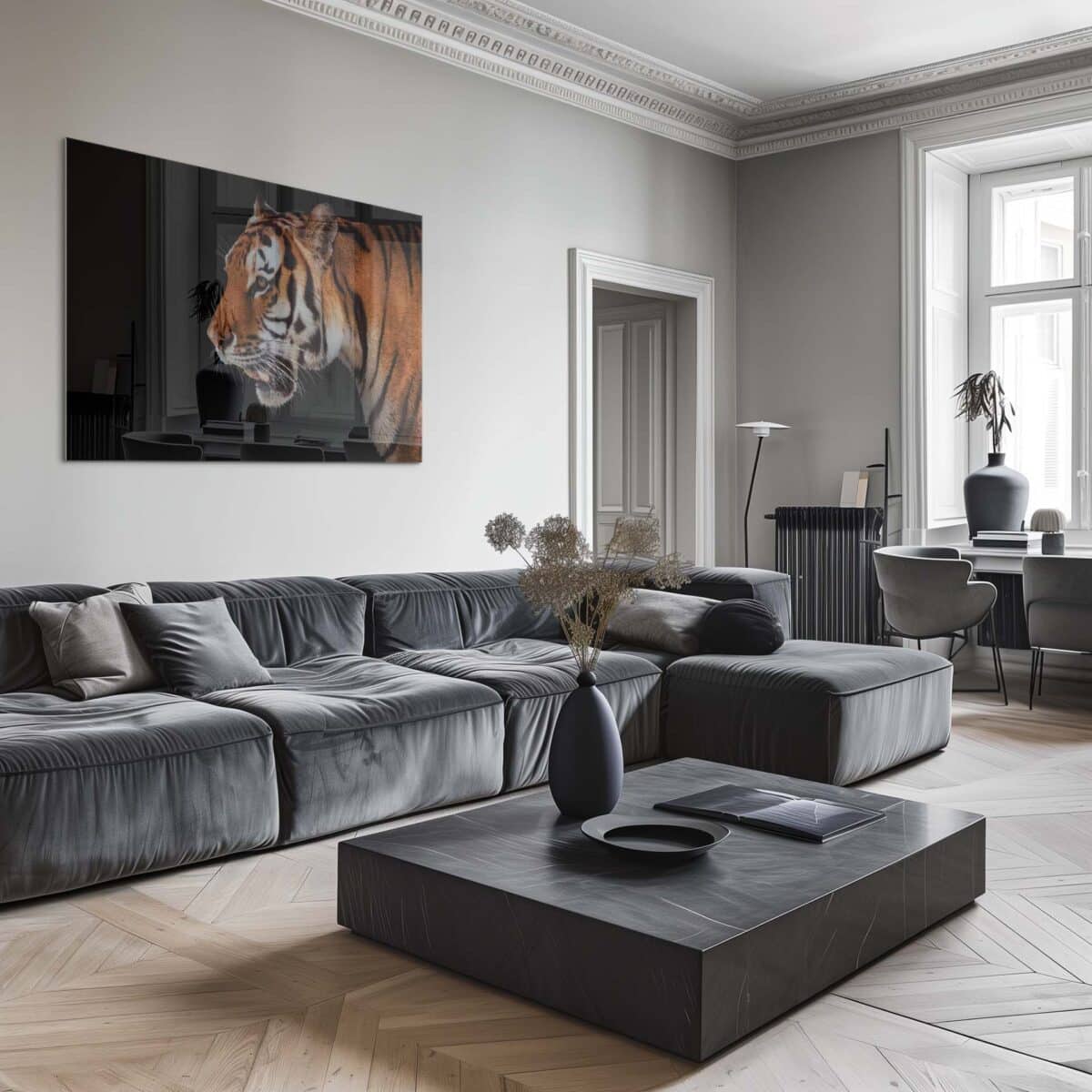 Horizontal Tiger – Verre – Image 3