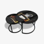 Table basse noire - N5 Droplet – Image 2