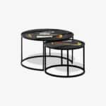 Table basse noire - N5 Droplet