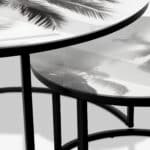 Table basse noire - Under the Palm Top – Image 3