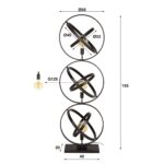 Lampadaire 3L Galaxy – Image 3