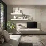 Étagère murale 200cm stone / Composite de marbre – Image 2