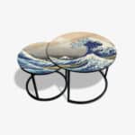 Table basse noire - Great Wave – Image 2