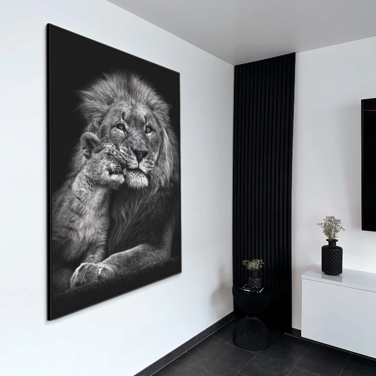"Lion With Cub" – Image 3