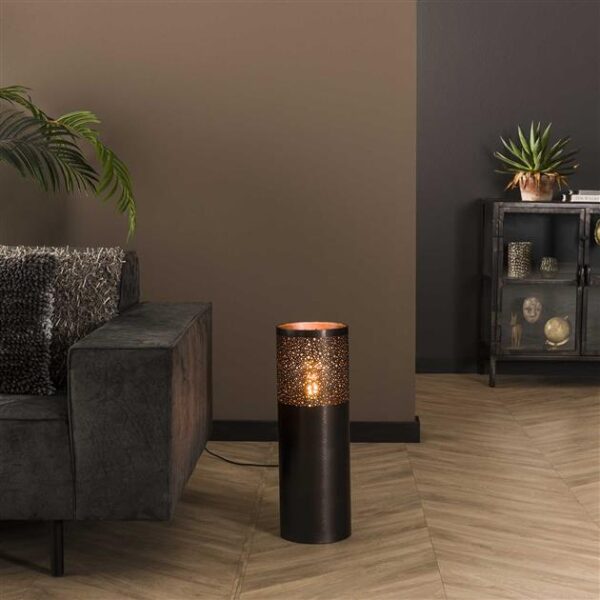 Lampadaire Cylinder Punch dark - 60cm