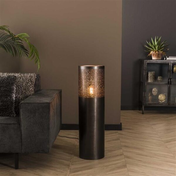 Lampadaire Cylinder Punch dark - 90cm