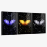 Lot: "Butterfly Art" (3x) – Verre – Image 2