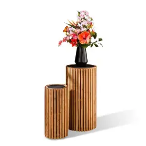 Colonnes fleuries