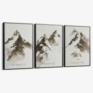 Lot: "Everest in Ink" (3x)