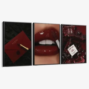 Lot: "Fashion in Red Tones" (3x)