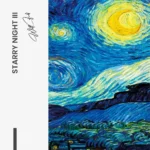 Lot: "Starry Night" (3x) – Verre – Image 7