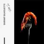 Shrimp Silhouette – Verre – Image 5