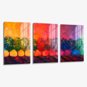 Lot: "Aurora Orchard" (3x) – Verre