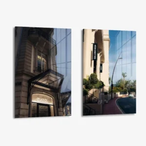 Lot: "Icons of Couture" (2x) – Verre