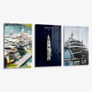Lot: "Yacht Club" (3x) – Verre