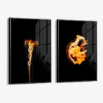 Lot: "Amber Fauna" (2x) – Verre – Image 2