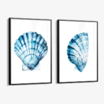 Lot: "Azure Fossil" (2x) – Verre – Image 2